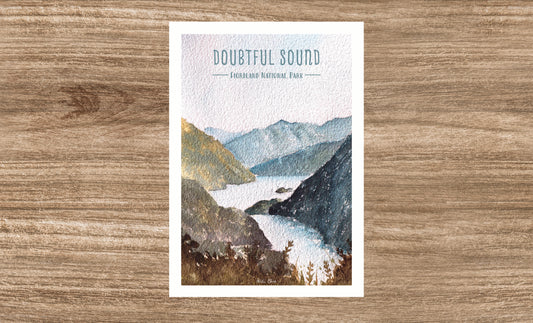 Doubtful Sound Conservation Print