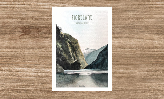 Fiordland Conservation Print