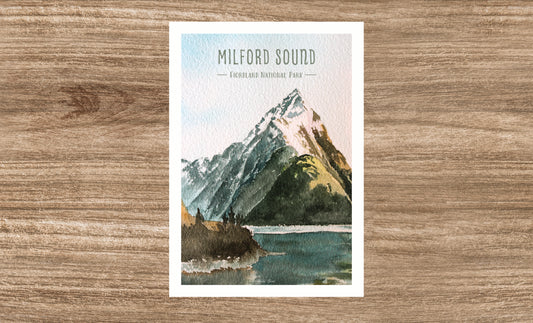 Milford Sound Conservation Print