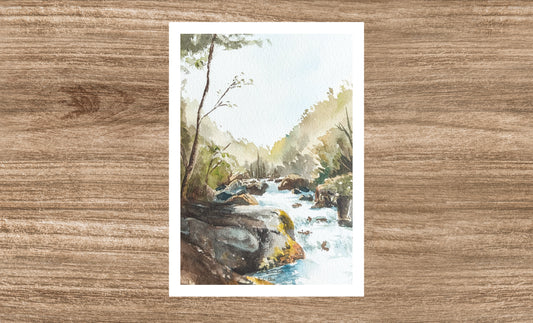 Alpine River Print